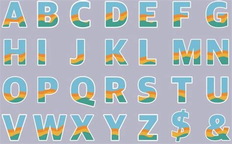 alphabet svgs