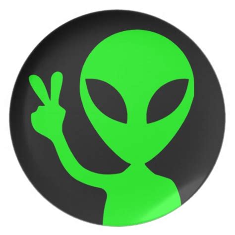 Alien Peace Sign - Cliparts.co