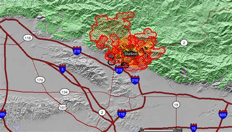 Los Angeles Fire Map Now - Map