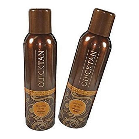 Body Drench Quicktan Instant Bronzer Indoor Sunless Tanning Mist Size