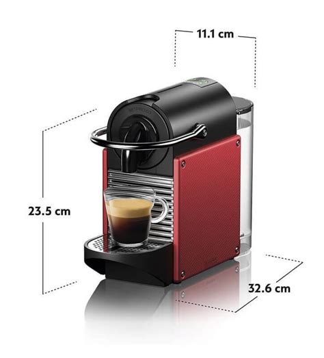 Кофемашина капсульная Delonghi Nespresso Pixie EN124.R Красный купить в ...