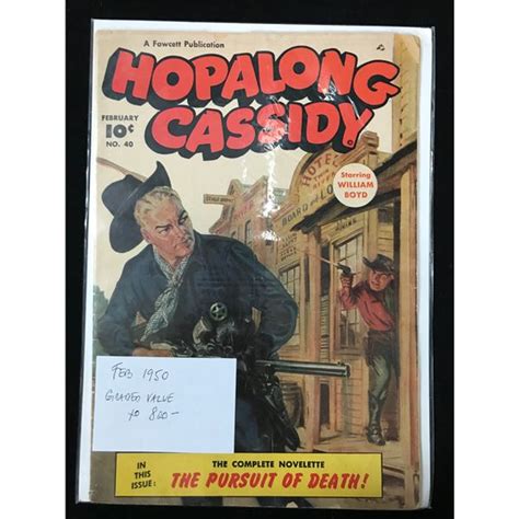 1950 Hopalong Cassidy No 40 Golden Age Comic