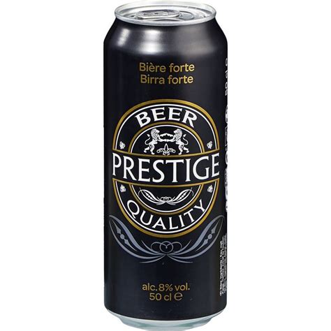 Bière Blonde Prestige SAER BRAU la canette à Prix Carrefour Biere Bière blonde