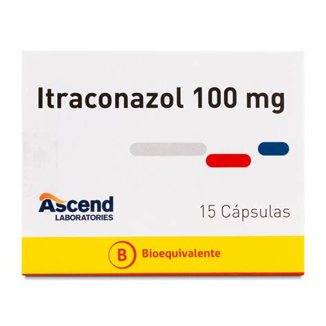 Itraconazol 100 Mg 15 Cápsulas Farmacias Del Dr Simi