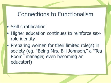 Ppt Functionalism In Education Powerpoint Presentation Free Download