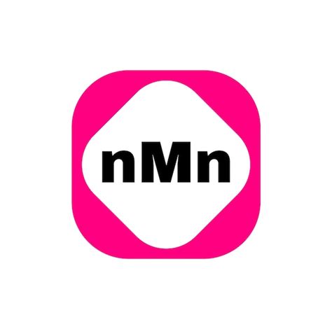 Icono De Letras Iniciales Del Nombre De La Empresa Nmn Monograma Nmn