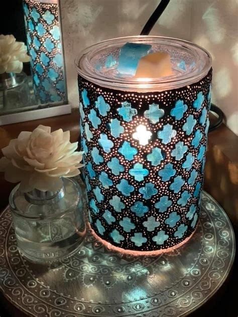 Crafted With Stained Glass Tiles In Serene Coastal Blues Marrakesh