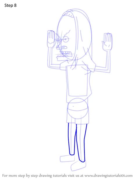 How To Draw The Great Cornholio From Beavis And Butt Head Beavis And