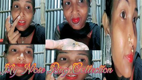 My Nose Ring Collection My Septum Ring Collection Request Video YouTube