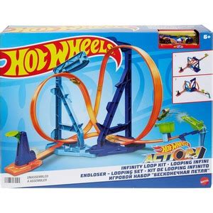 Hot Wheels Toy Car Track Set Infinity Loop Kit