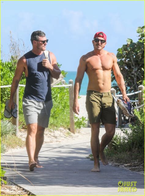 Luke Evans Hits the Beach with Rumored Boyfriend Rafael Olarra: Photo ...