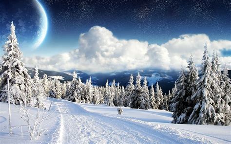 Snow, , A Dreamy World, HD wallpaper | Peakpx