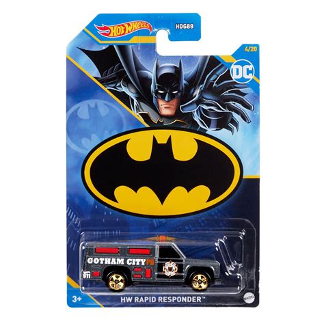 Hot Wheels Batman Themed 2023 Mix 1 Vehicles Case of 10