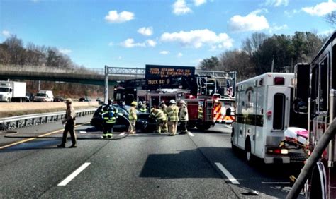 1 Trapped After I 95 Accident Near Joppa Bel Air Md Patch