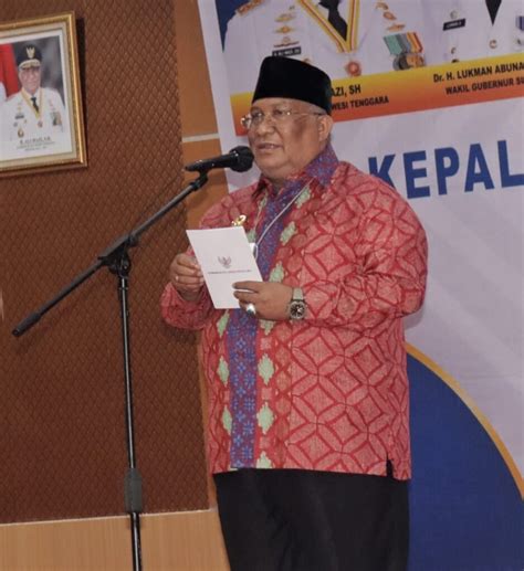 Maksimalkan MTQ Korpri Nasional Pesan Ali Mazi Ke Kakanwil Kemenag