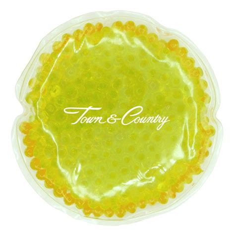 Custom Round Gel Bead Hot Cold Pack