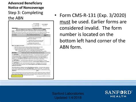 Advanced Beneficiary Notice Of Noncoverage Ppt Download