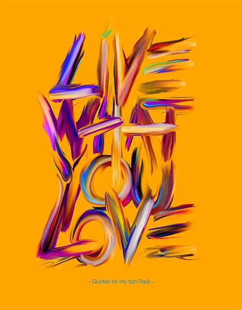 Vibrant Inspirational Typography Posters By José Bernabé