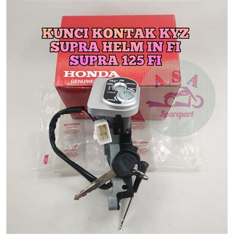 Jual Kunci Kontak Dan Jok Satu Set Supra Helm In Fi Supra Fi