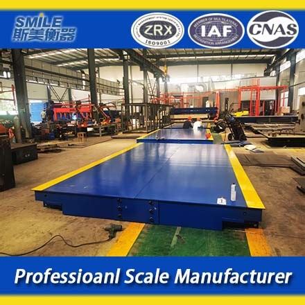 3x12m 60tons Pit Pitless Electronic Weighbridge Platform Floor Truck