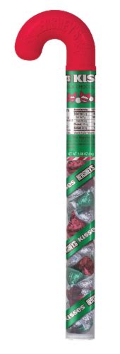 Hersheys Kisses Milk Chocolate Holiday Candy Filled Cane 288 Oz