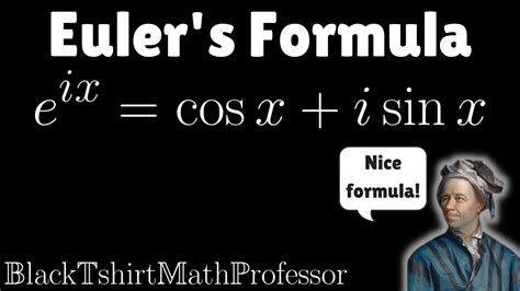 Eulers Formula Introduction Youtube