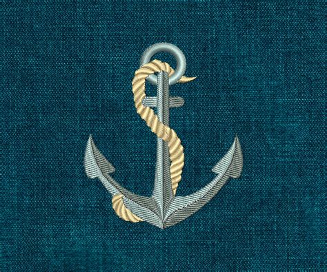 Anchor Embroidery Design Anchor Machine Embroidery Digitized