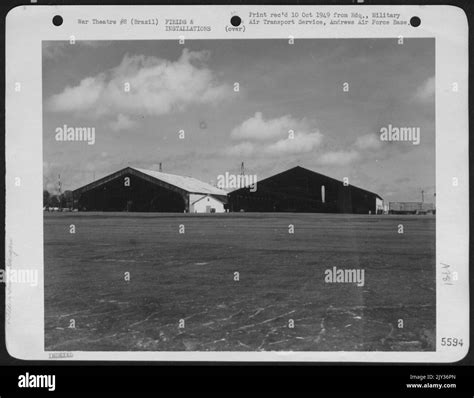 Hangars At An Air Base In Belem Brazil Stock Photo Alamy