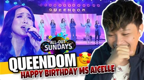 ALL OUT SUNDAYS Divas Of The Queendom Aicelle S Birthday Prod Feb