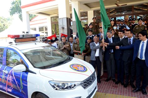 Assam transport minister Parimal Suklabaidya flags off the traffic ...