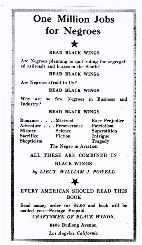 Black Wings The Life Of African American Aviation Pioneer William