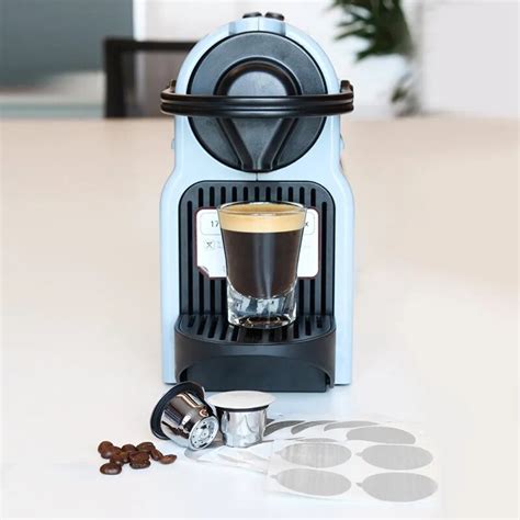 Cápsulas de café Nespresso rellenables de acero inoxidable