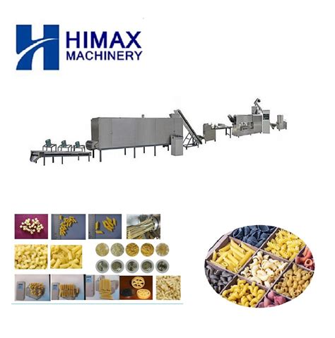 High Efficiency Fully Automatic Stainless Stain Pasta Machine