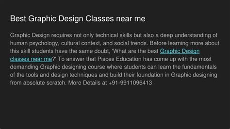 PPT - Graphic Design Classes Near Me PowerPoint Presentation, free ...