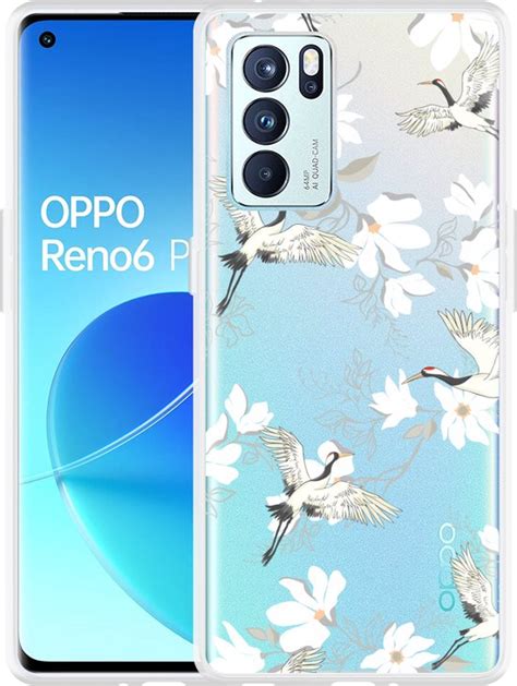 Oppo Reno6 Pro 5G Hoesje White Bird Designed By Cazy Bol