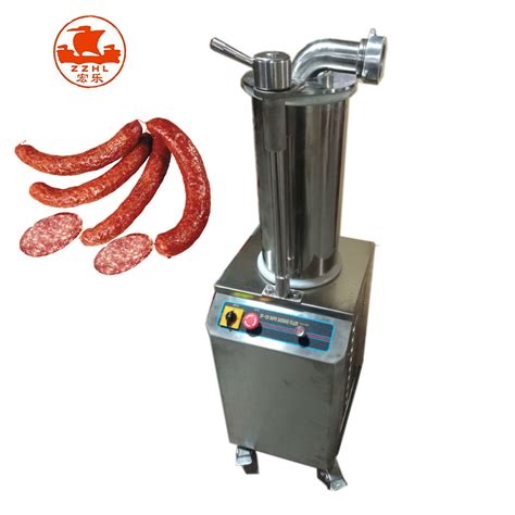 Pneumatic Quantitative Twisting Filling Machine Electric Sausage Stuff