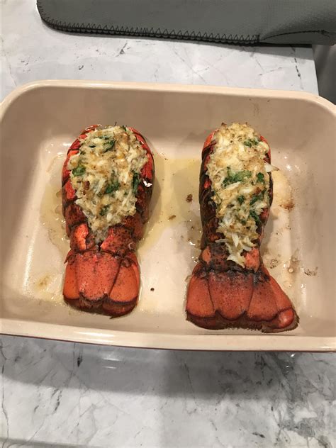 Crab Stuffed Lobster Tail Recipe Allrecipes