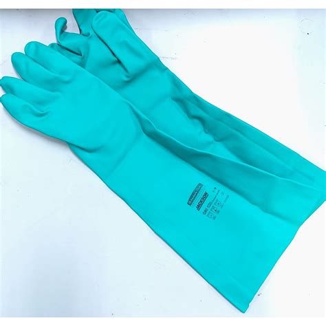 Kleenguard Jackson Safety G Green Nitrile Inch Long Mil Chemical