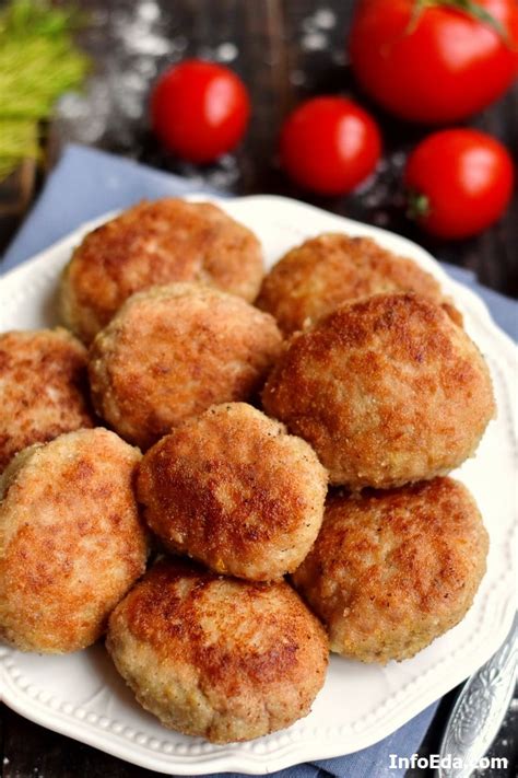 Котлеты из фарша жареные на сковороде