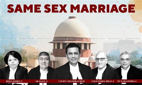 Indias Supreme Court Refuses Recognition Of Same Sex Marriage But Cji