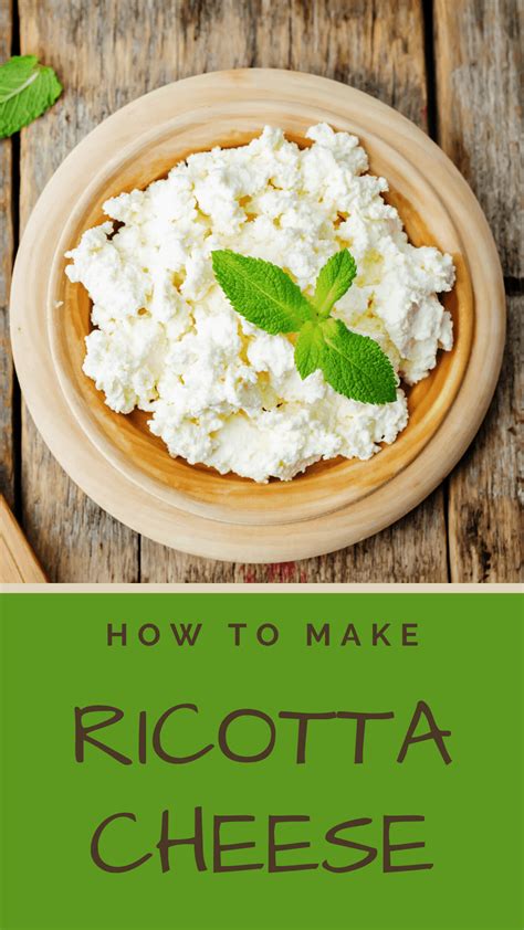 How To Make Ricotta Cheese Announcements