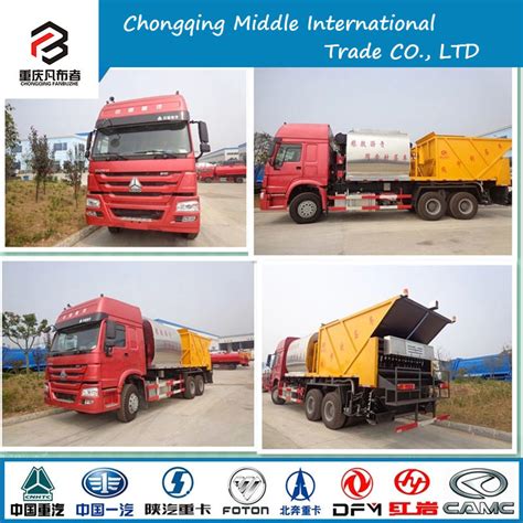 Distribution Spreader Synchronous Chip Seal Vehicle Asphalt Chip Sealer