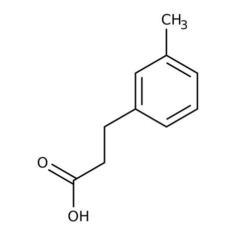 Ácido 3 3 metilfenil propiónico 96 Thermo Scientific Chemicals