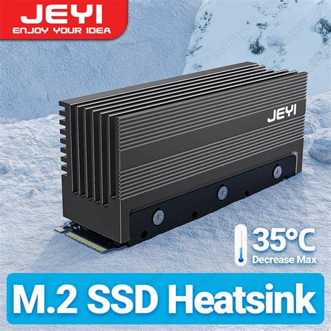 Jeyi M Ssd Heatsink Cooler Heavy Duty Aluminum Convective Heat