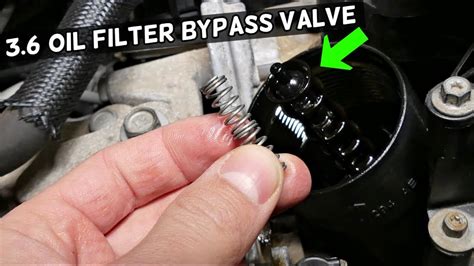 DODGE JOURNEY 3 6 OIL FILTER BYPASS VALVE WHAT IT IS FOR AND HOW TO