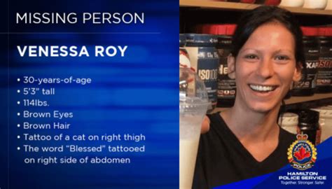 Missing Person In Hamilton Ontario Venessa Roy 30 R Missingpersonscanada