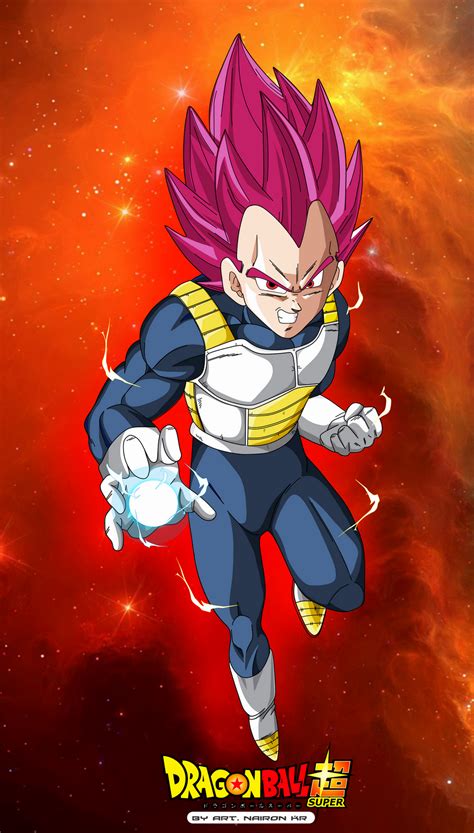 vegeta ssj god by naironkr on DeviantArt