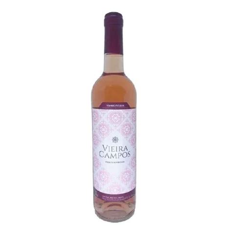 Vinho Vieira Campos Rosé 750ml Vinho Magazine Luiza