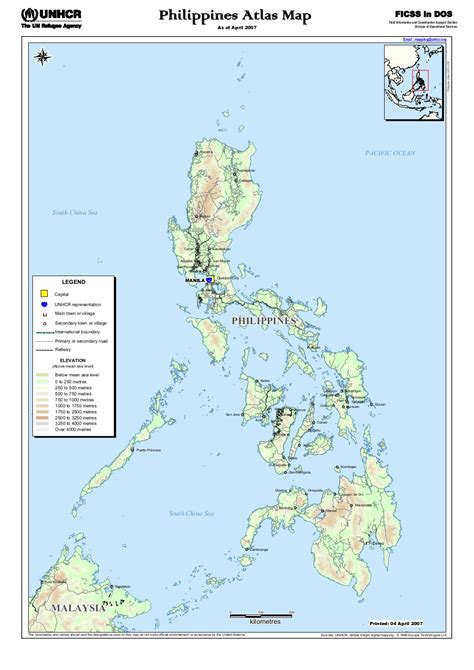 Atlas Map Philippines