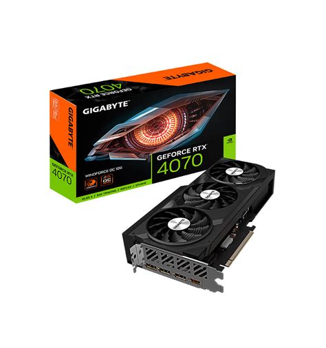 GIGABYTE RTX 4070 WINDFORCE OC 12GB Comprar Tarjeta Gráfica RTX 4070